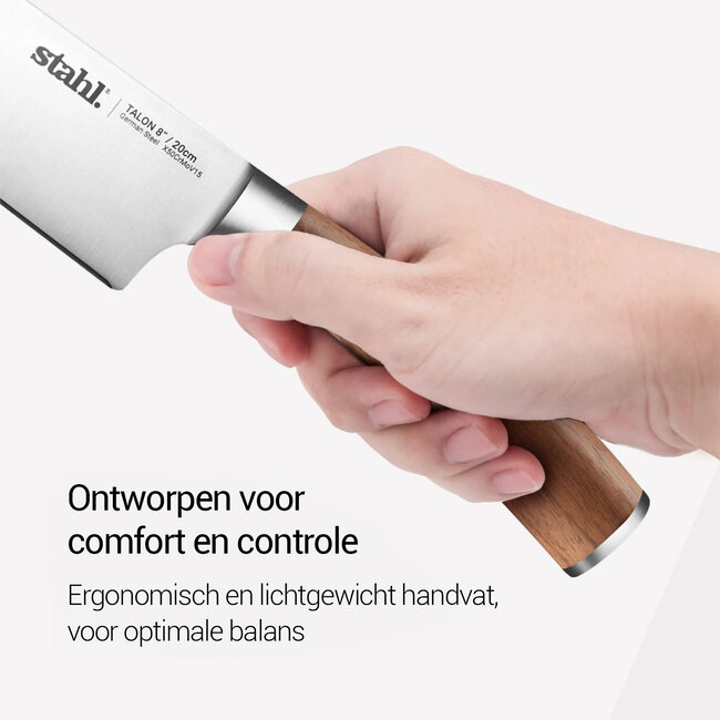 Stahl Koksmes Talon 20cm