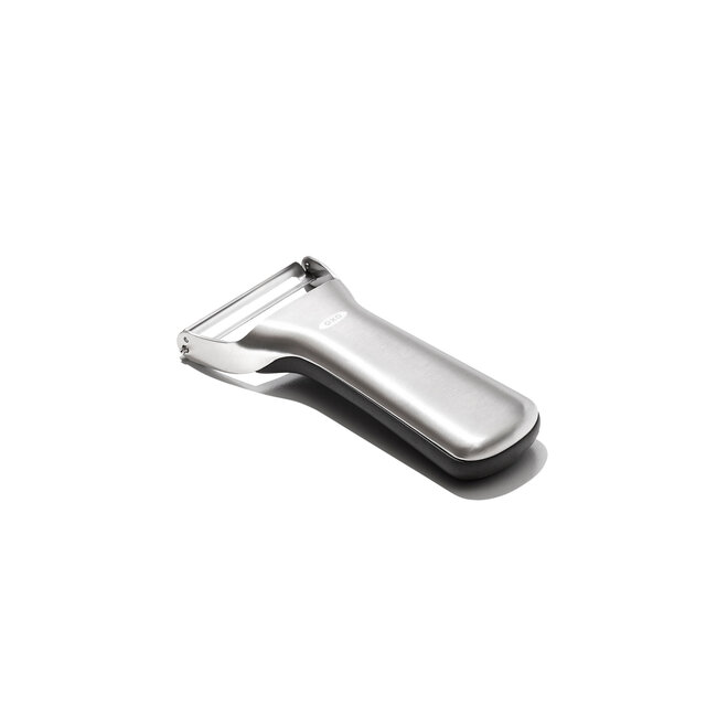 OXO SteeL Luxe Dunschiller Y-model – Japans RVS Mes & Ergonomische Greep