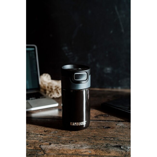 Kambukka Thermosbeker Etna Pitch Black 300ml
