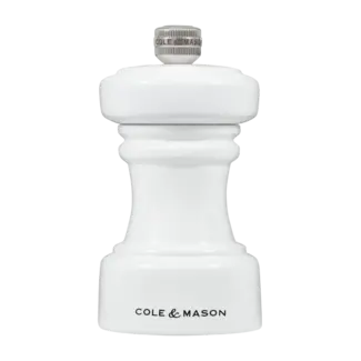 Cole & Mason Zoutmolen Hoxton Gloss White Beech Wood 10 cm