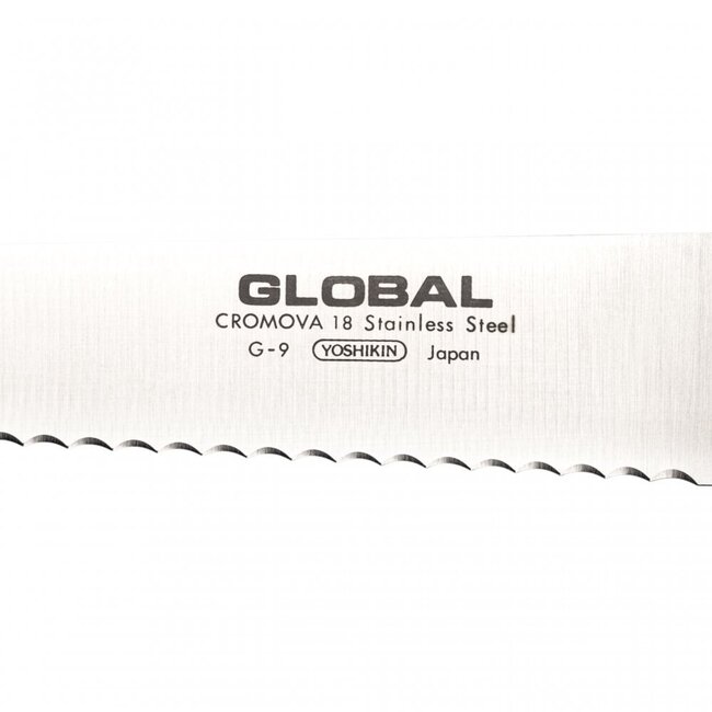 Global Broodmes G9 (22 cm): Perfecte Sneden voor Elk Brood & Gebak | Scherpte & Controle