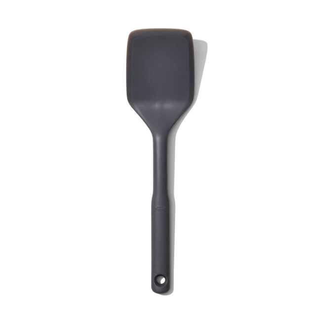 OXO OXO Good Grips Spatel – Kleine Flexibele Turner van Siliconen – Hittebestendig & Veilig voor pannen met anti-aanbaklaag – Perfect voor Delicate Gerechten