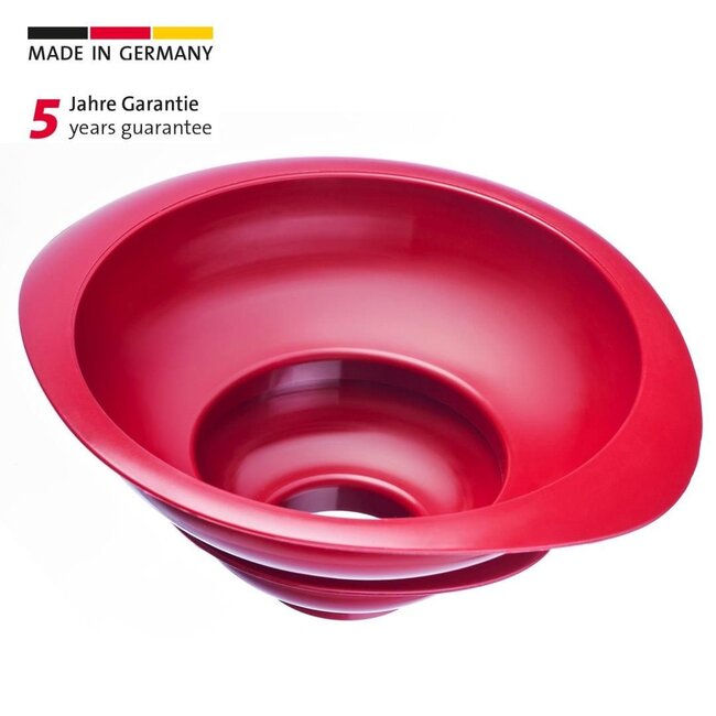 Westmark Jamtrechter met Twee Afneembare Delen – Grote & Kleine Trechter in Één – Kunststof, Vaatwasmachinebestendig & 5 Jaar Garantie