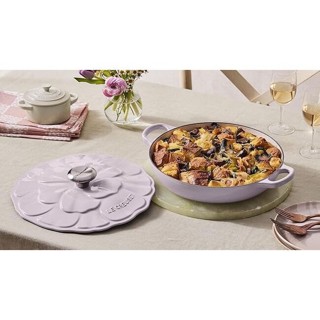 Le Creuset Campagnard Bloesem Shell Pink Gietijzer 26cm 2.2Liter