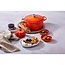 Le Creuset Halloween Pompoen Botervloot Vulkanisch Aardewerk Oranjerood Bewaren en Serveren