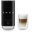 Smeg Melkopschuimer Zwart MFF02BLEU 120ml - Keramische anti-aanbaklaag - Drie functies