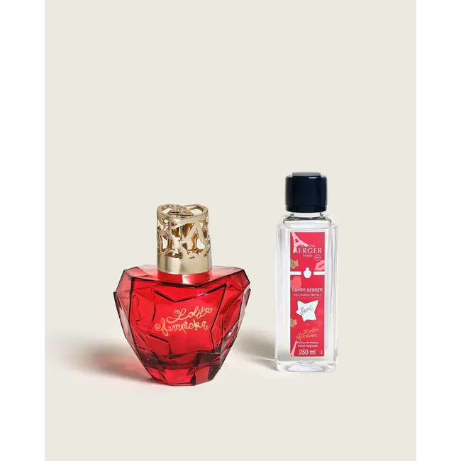Lampe Berger Giftset Lolita Lempicka Sweet Rode Iconische Lamp Met Luxe Geur 250ml Voor Luchtreiniging En Sfeervolle Parfumering In Huis