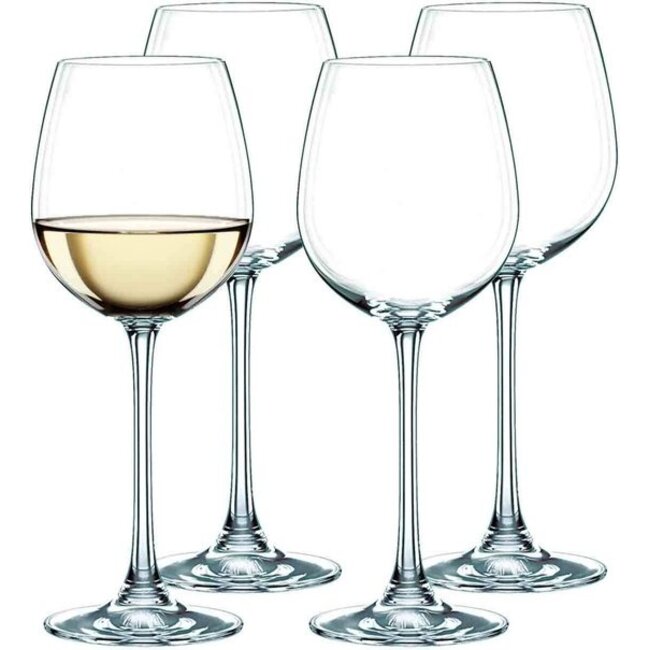 Nachtmann Vivendi Witte Wijnglazen – Set van 4 – Kristalglas – 474 ml – Duurzaam & Vaatwasmachinebestendig
