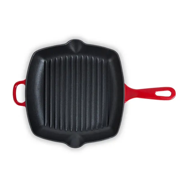 BK Grillpan Bourgogne Chili Red 26cm - Gietijzer