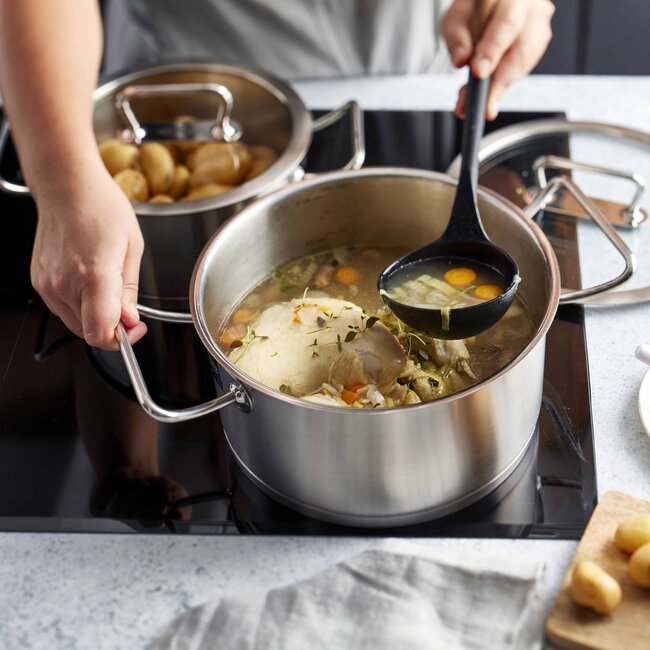 Demeyere Pannenset Diverto 3 - 5-delig Geschikt voor alle warmtebronnen