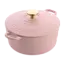 BK Bourgogne Gietijzeren Braadpan – 28 cm (Blush Pink)