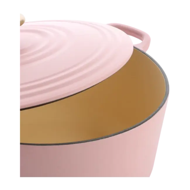 BK Bourgogne Gietijzeren Braadpan – 28 cm (Blush Pink)