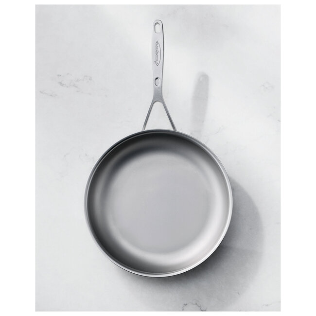 Demeyere Industry 5 Koekenpan – 28 cm – NanoTouch – 5-Lagenmateriaal – PFAS-vrij - Perfect voor 3 tot 4 personen