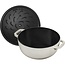 Staub Braadpan Snowflake White Truffle 24 cm