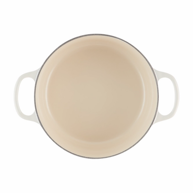 Le Creuset Signature Gietijzeren Braadpan – 20 cm / 2,4 L – Meringue