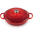 Le Creuset Braadpan Campagnard Signature Kersenrood 30 cm