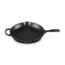 Le Creuset Skillet Signature Mat Zwart 30cm, gietijzeren koekenpan voor alle warmtebronnen