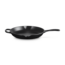 Le Creuset Skillet Signature Mat Zwart 30cm, gietijzeren koekenpan voor alle warmtebronnen