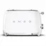 Smeg Broodrooster 2x2 TSF01WHEU Wit