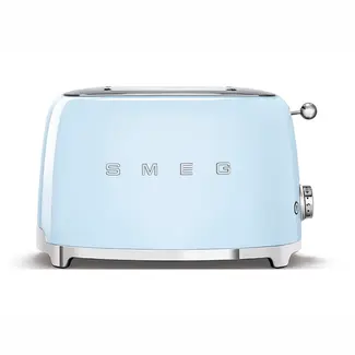 Smeg Broodrooster 2x2 TSF01PBEU PastelBlauw