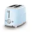 Smeg Broodrooster 2x2 TSF01PBEU PastelBlauw