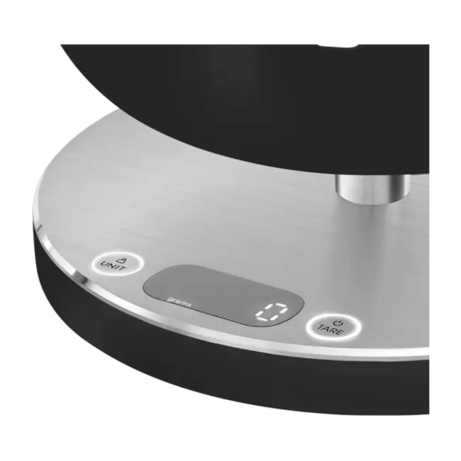 Smeg Keukenweegschaal Digitaal KSC01BLMWW Mat Zwart