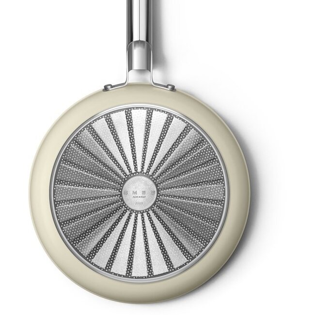 Smeg Koekenpan FPF2802CRM Crème 28cm