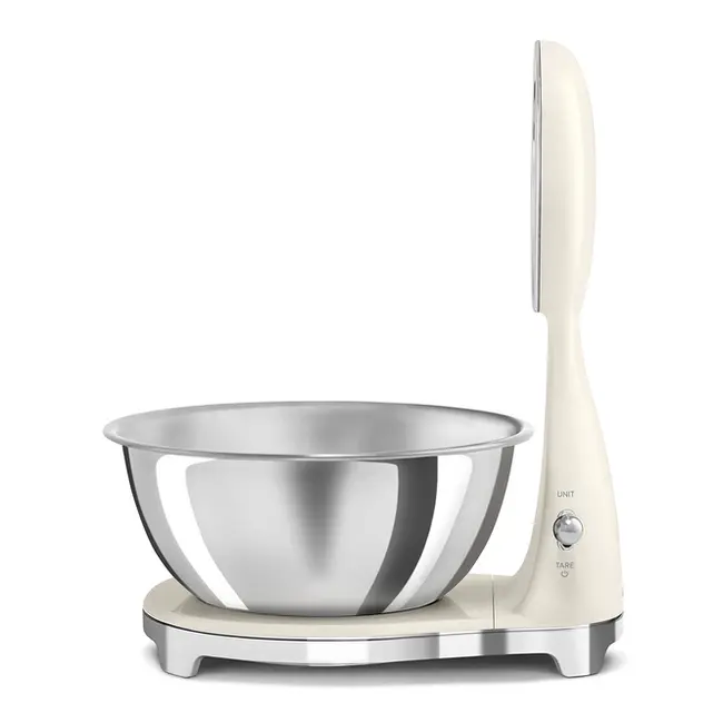 Smeg Keukenweegschaal KSF01CRWW Crème - tot 5 kg - jaren 50s Style