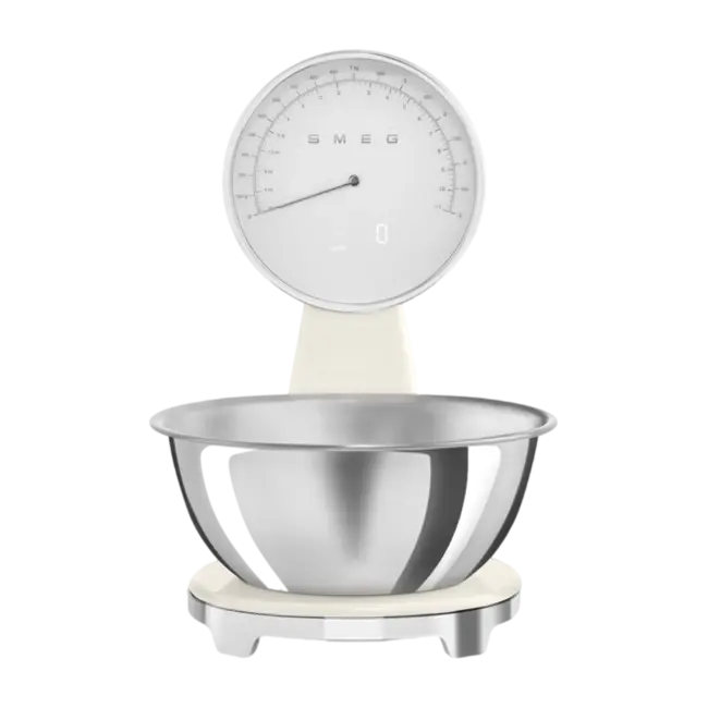 Smeg Keukenweegschaal KSF01CRWW Crème - tot 5 kg - jaren 50s Style