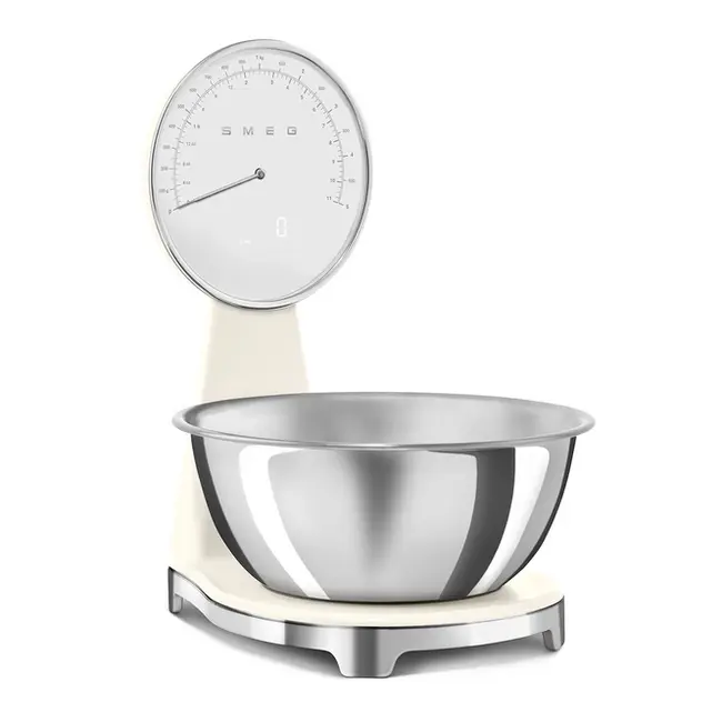 Smeg Keukenweegschaal KSF01CRWW Crème - tot 5 kg - jaren 50s Style