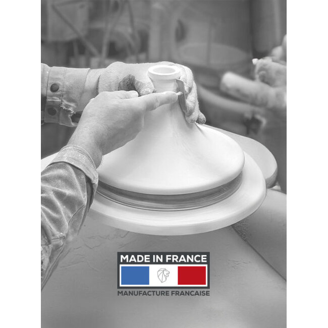 Peugeot Tajine Atlas Saliegroen 30cm - 6 tot 8 personen - keramische deksel - Schaal 100% gerecycled aluminium