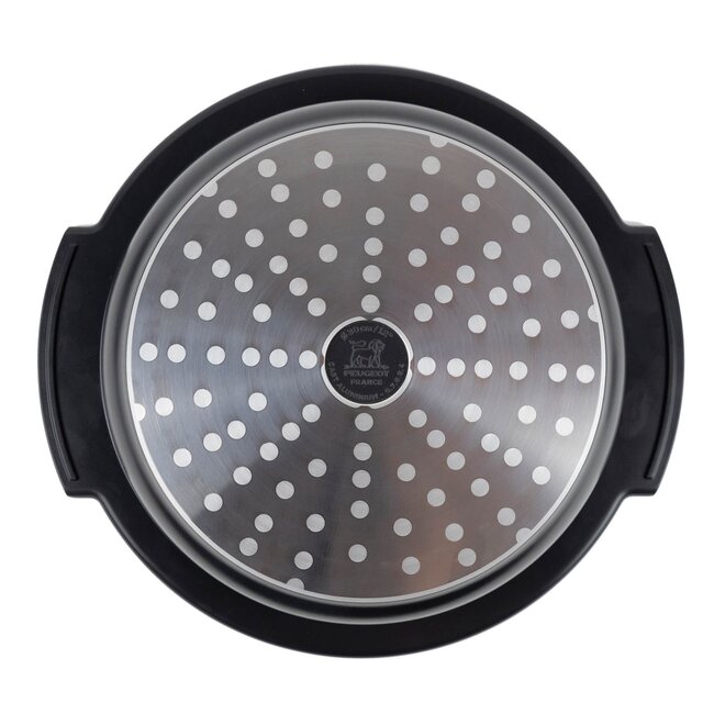 Peugeot Tajine Atlas Saliegroen 30cm - 6 tot 8 personen - keramische deksel - Schaal 100% gerecycled aluminium