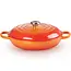 Le Creuset Signature Gietijzeren Campagnard Braadpan 30 cm Oranjerood – Lage Stoofpan