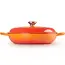 Le Creuset Signature Gietijzeren Campagnard Braadpan 30 cm Oranjerood – Lage Stoofpan