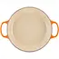 Le Creuset Braadpan Campagnard Signature Oranjerood - 3.5 Liter - 30 cm