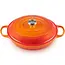 Le Creuset Braadpan Campagnard Signature Oranjerood - 3.5 Liter - 30 cm