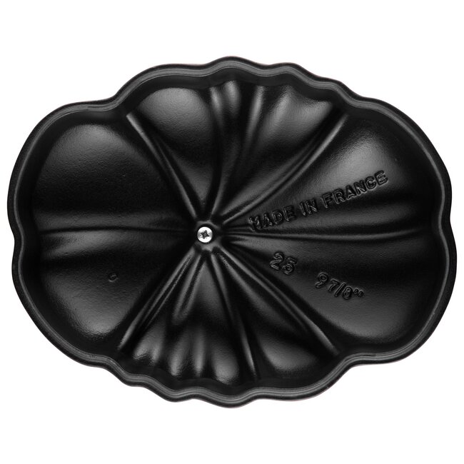 Staub Braadpan Tomaat Kersenrood 25 cm – 3 Liter Gietijzeren Cocotte voor Inductie, Oven en Stoofgerechten