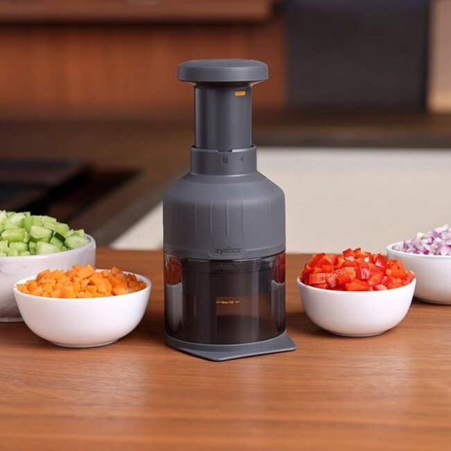 Zyliss Zick‑Zick 3 Hakmolen – Efficiënt & Ergonomisch Hakapparaat voor Groenten, Noten, Kruiden & Chocolade
