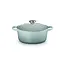 Le Creuset Braadpan Signature – Sea Salt – Ø 24 cm – Geëmailleerd Gietijzer