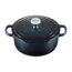 Le Creuset Braadpan Signature Nuit 20cm - 2.4 liter - Gietijzeren Pan voor Slow Cooking, Braden en Stoofgerechten