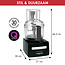Magimix Foodprocessor CS 5200XL - Met Blokjes & staafjes kit - Met Citruspers - Zwart