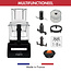 Magimix Foodprocessor CS 5200XL - Met Blokjes & staafjes kit - Met Citruspers - Zwart