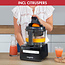Magimix Foodprocessor CS 5200XL - Met Blokjes & staafjes kit - Met Citruspers - Zwart