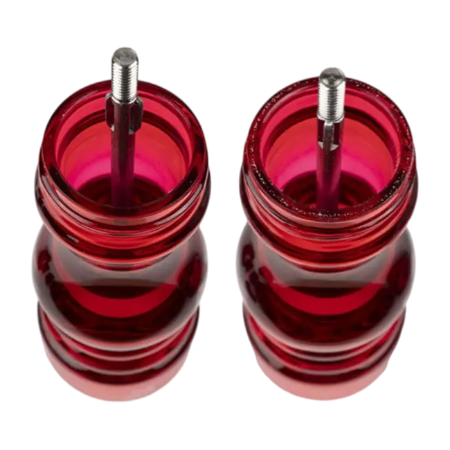 Peugeot Peper- en Zoutmolen Podium Rood 18cm - Met gratis trechter - Duo Acryl Rood