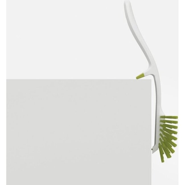 Joseph Joseph Afwasborstel Edge Grijs - Met Gootsteen Steun en Pannenschraper