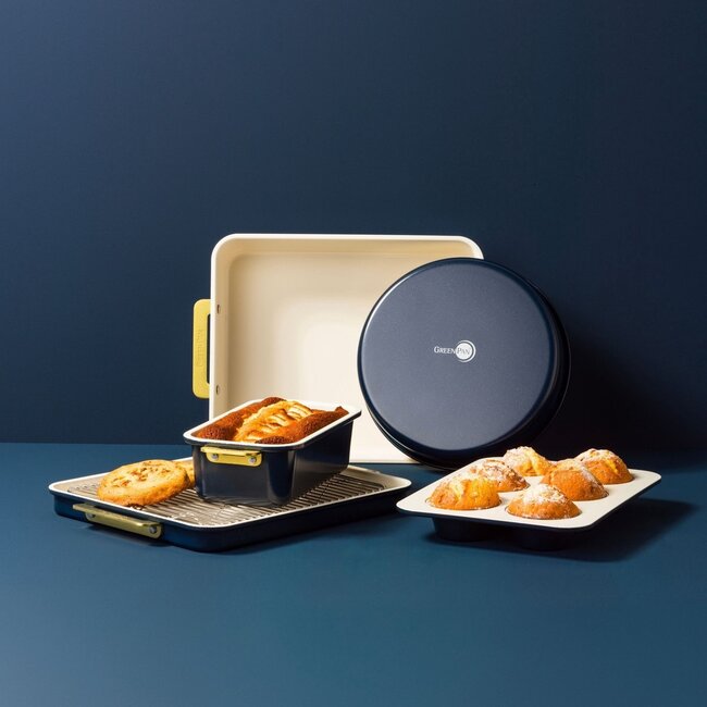 Greenpan Bakset Padova Reserve Oxford Blue 6-delig