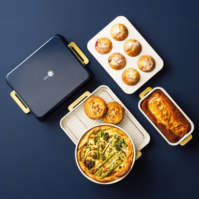 Greenpan Bakset Padova Reserve Oxford Blue 6-delig