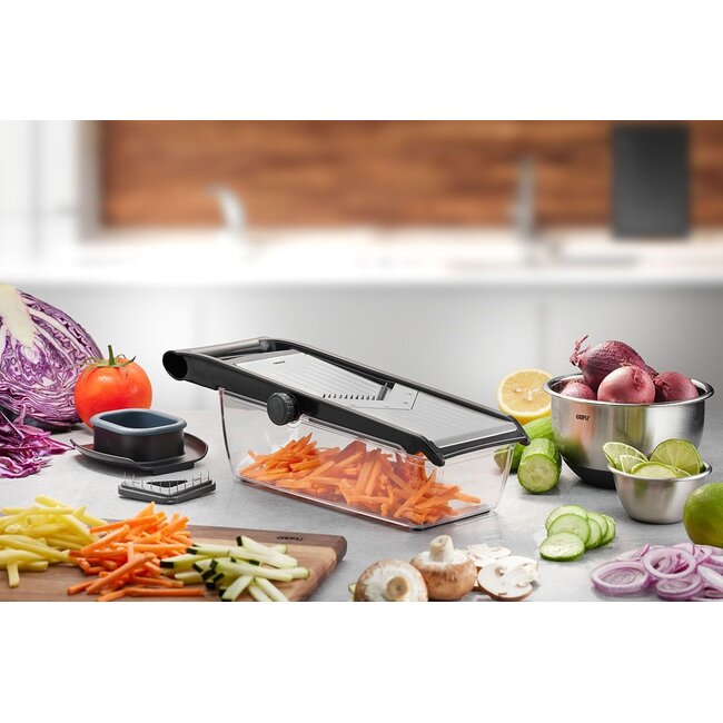 Gefu Julienne-snijder Collect – Met Opvangbak – 5-delige set