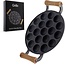 GrillX Poffertjespan met Houten Handvaten