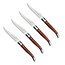 Diamant Sabatier Steakmessen RVS & Pakkahout 4 stuks